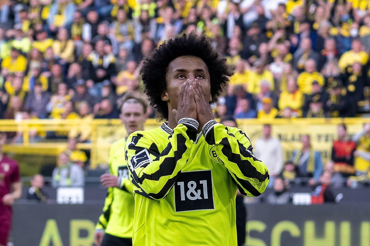 Lille Dortmund Tipp Bild zeigt Karim Adeyemi © dpa picture alliance / Alamy Stock Photo