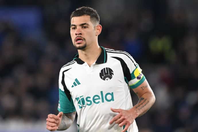 Newcastle Manchester United Tipp Bild zeigt Bruno Guimaraes © Sportimage Ltd / Alamy Stock Photo