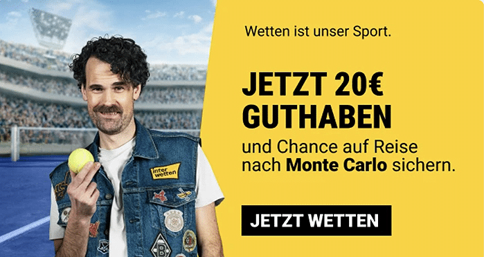 Interwetten Bonuscode 20€ Gratis Guthaben